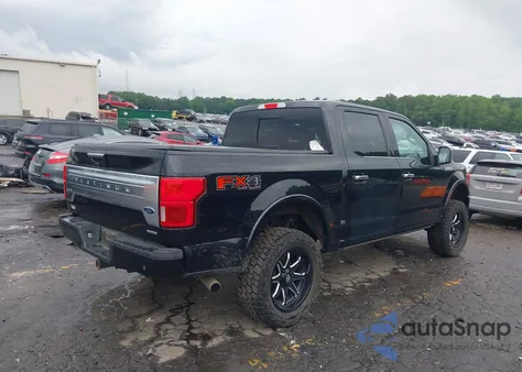 2020 Ford F150 Platinum z USA, uszkodzony, nr VIN 1FTEW1E48LFB47125